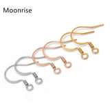 Stainless Steel Earring Hooks Hypoallergenic DIY Jewelry Findings