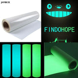 Glow in The Dark PU Heat Transfer Vinyl 30x50cm