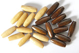 30/50pcs 22.5mm Natural Wood Beads Coffee/Black Puzzle Prayer Wooden Beads