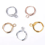30-50pcs Copper French Earring Hooks Wire Settings DIY Jewelry Findings