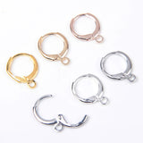 30-50pcs Copper French Earring Hooks Wire Settings DIY Jewelry Findings