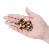 Stainless Steel Cords Crimp End Beads Caps for Jewelry Making
