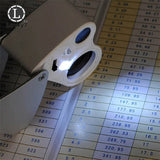 Geological Magnifying Glass LED Light Waist Size Jewelry Antique