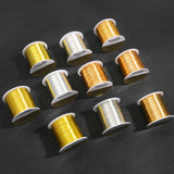 0.2-1.0mm KC Silver Copper Wire Tarnish-Resistant Beading Wire Roll