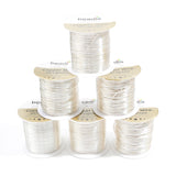 0.2-1.0mm KC Silver Copper Wire Tarnish-Resistant Beading Wire Roll