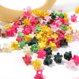 Girls Mini Cartoons Hair Clips Claw Clip Flower Small Hair Claws Sweet Hairpins
