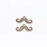 Retro Moustache Pendant for Jewelry Necklace Making