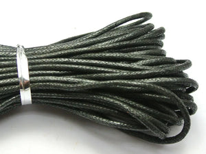 30m Waxed Cotton Beading Cord 2mm Jewelry String