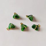 30 PCS 11mm Metal Alloy Oil Drop Pendant DIY Jewelry Making