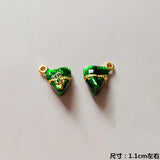 30 PCS 11mm Metal Alloy Oil Drop Pendant DIY Jewelry Making