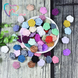 30 PCS 20 MM Silicone Mini Rose Baby Chewing Beads Food Necklace Teether