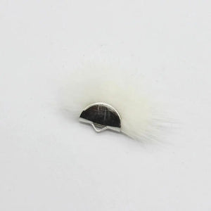 30 PCS DIY Mink Hair Bulb Rabbit Hair Tassel Earrings Pendants