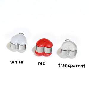 30 PCS Ear Plug Earring Back Stopper DIY Jewelry Findings G18K Metal Silicone