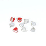 30 PCS Ear Plug Earring Back Stopper DIY Jewelry Findings G18K Metal Silicone