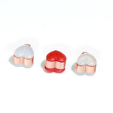 30 PCS Ear Plug Earring Back Stopper DIY Jewelry Findings G18K Metal Silicone