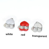 30 PCS Ear Plug Earring Back Stopper DIY Jewelry Findings G18K Metal Silicone
