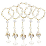 30 PCS Baptism Rosary Angel Mini Rosaries for Favors