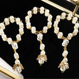 30 PCS Baptism Rosary Acrylic Beads Mini Rosaries Angel