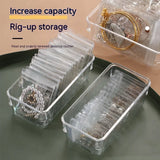 30 PCS Clear PVC Jewelry Anti Oxidation Zipper Bag Plastic Bags