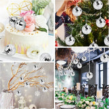 30 PCS Disco Mirror Balls 2 Inches Hanging Decorations