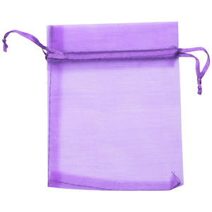 30 PCS Purple Organza Gift Bags for Jewelry