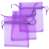 30 PCS Purple Organza Gift Bags for Jewelry