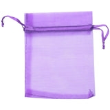30 PCS Purple Organza Gift Bags for Jewelry