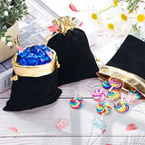 30 PCS Black Jewelry Pouches Drawstring Bags Wedding Favor Storage Bag