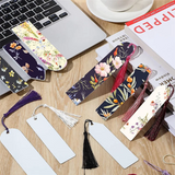 30 Pack Sublimation Blank Bookmark for DIY Crafts - Single Sided Printing