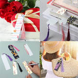 30 Pack Sublimation Blank Bookmark for DIY Crafts - Single Sided Printing