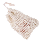30 Pack Sisal Soap Bag Exfoliating Soap Saver Pouch with Wooden Beads