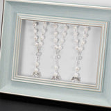 30 Pcs Baptism Rosary Beads Mini Rosaries Angel w/ Organza Bags