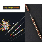 30 Pcs Beading Needles Set with Big Eye and Straight Needles for Easy Threading