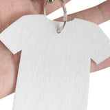 30 Pcs DIY Sublimation Car Air Freshener with Bags & Elastic
