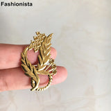 30 Pcs Ganoderma Flower Brass Filigrees DIY Jewelry Findings