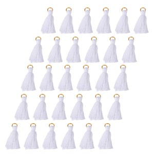 30 Pcs Tassel Charms for Crafting Decorative Tassels