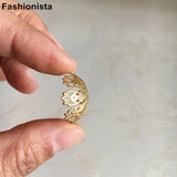 30 Pcs Large Filigree Brass Bead Caps,20mm Bowl Shape Bead Cap With Hole