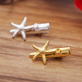 30 Pcs/Lot 15*25mm Copper Hairpin Children Barrettes Hairwear DIY Jewelry Making