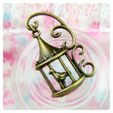 30 Pcs/Lot Antique Bronze Birdcage Charms Pendant Jewelry Making Diy Craft