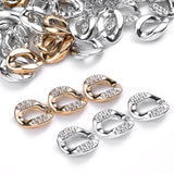 30 Pcs Twisted Chains Link & Charm Acrylic Spacer Beads Jewelry Making Kit