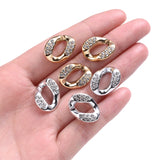 30 Pcs Twisted Chains Link & Charm Acrylic Spacer Beads Jewelry Making Kit