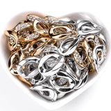 30 Pcs Twisted Chains Link & Charm Acrylic Spacer Beads Jewelry Making Kit