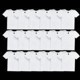 30 Pcs Sublimation Air Freshener Blanks Car Scented Hanging Felt Fragrant Sheets