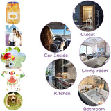 30 Pcs Sublimation Air Freshener Sheets w/ Elastic Cord Key Chain