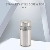 30 Pcs 12x22mm Stainless Steel Glass Holder Sign Mounting