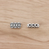 30 Pcs Antique 3 Strand Spacer Bar for Bracelet Jewelry Making
