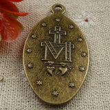 30 Bronze Plated Goddess Charms Pendant 48x26MM C1831 Craft Finding