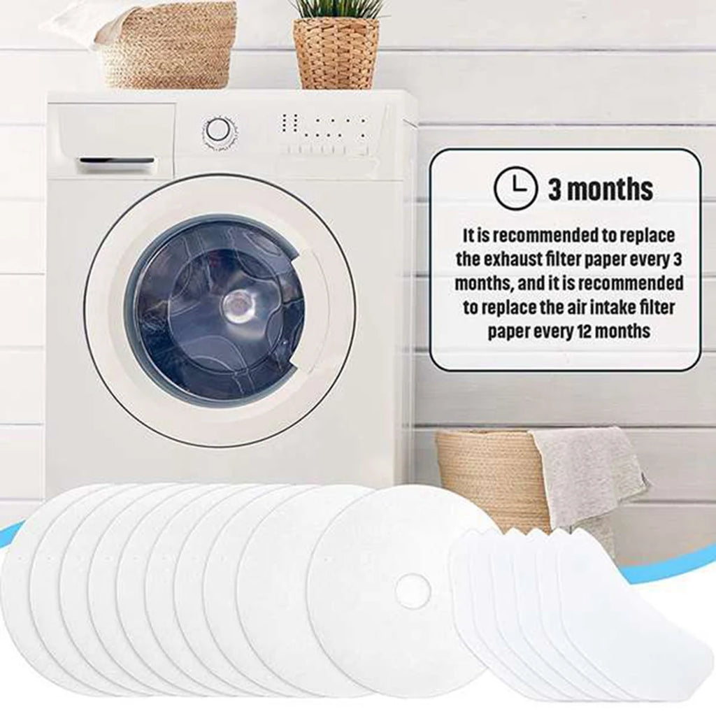 30 Pcs Universal Clothes Dryer Filter Replacement