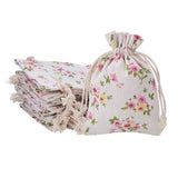 30 Linen Drawstring Gift Bag Candy Jewelry Wedding