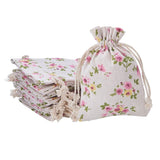 30 Linen Drawstring Gift Bag Candy Jewelry Wedding